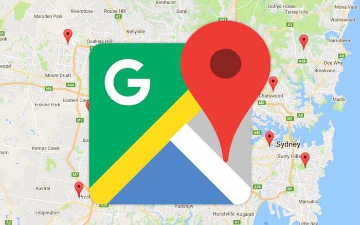 tieu de google map