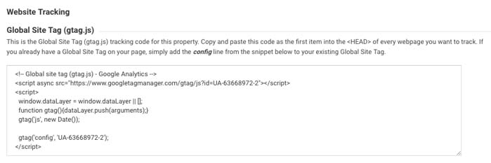 Google Analytics