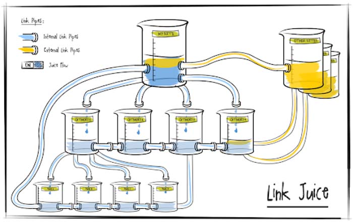 cau truc internal link