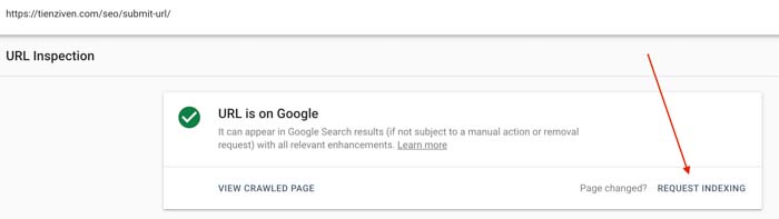 submit link to google
