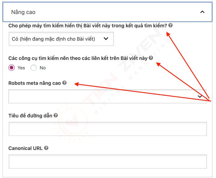 noindex nofollow