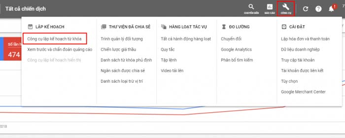 cach chay quang cao adwords