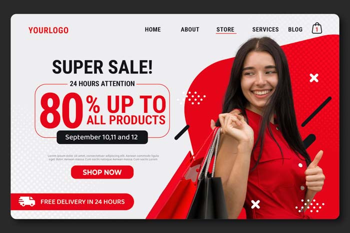 landing pages
